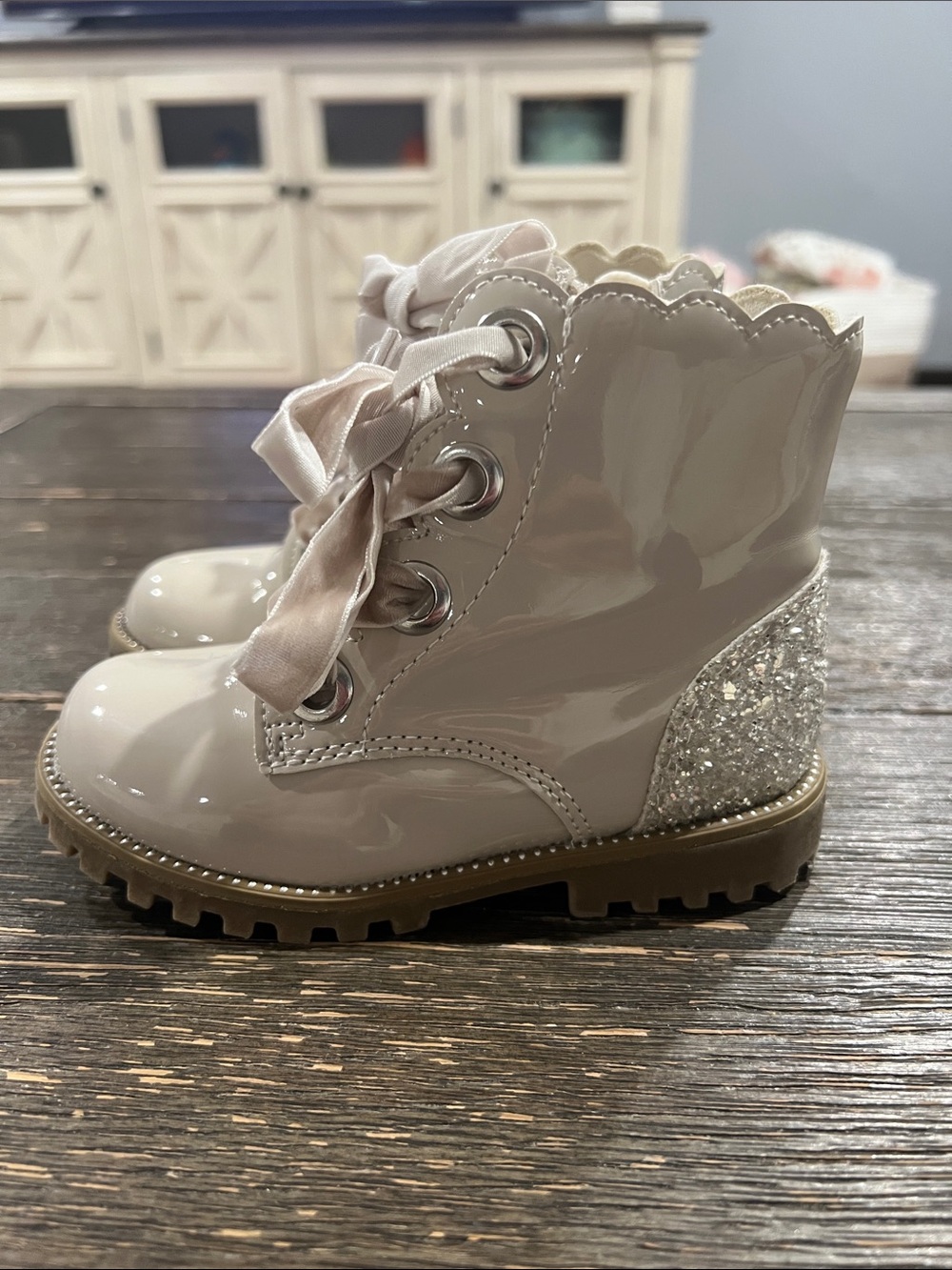 Happily Grey Kids boots toddler size 7